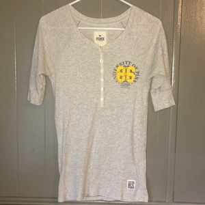 PINK half sleeved shirt